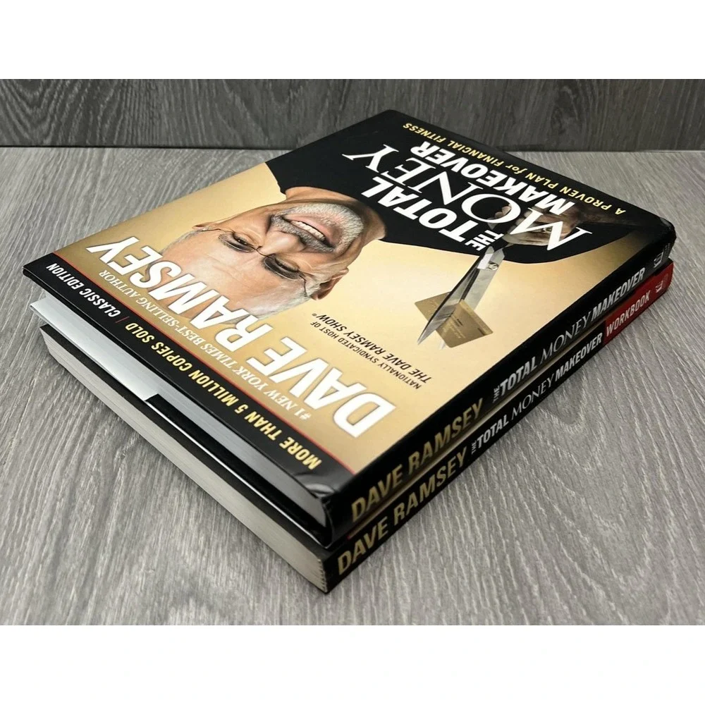 The Total Money Makeover Dave Ramsey Classic Edition Book & Workbook Set Bundle